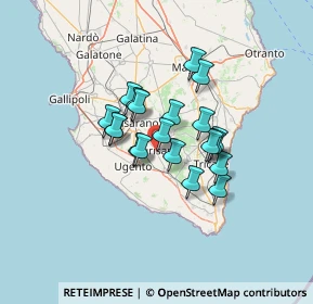 Mappa Viale Rimembranze, 73056 Taurisano LE, Italia (9.994)