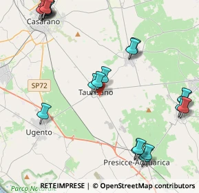 Mappa Viale Rimembranze, 73056 Taurisano LE, Italia (5.938)