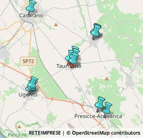 Mappa Viale Rimembranze, 73056 Taurisano LE, Italia (4.26286)