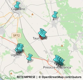 Mappa Viale Rimembranze, 73056 Taurisano LE, Italia (5.01)