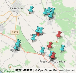 Mappa Viale Rimembranze, 73056 Taurisano LE, Italia (4.637)