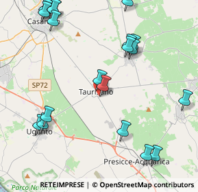 Mappa Corso Umberto I, 73056 Taurisano LE, Italia (5.739)