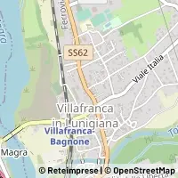 Hartă Villafranca in Lunigiana