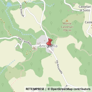 Mappa Via San Vincenzo, 7, 40050 Loiano, Bologna (Emilia Romagna)