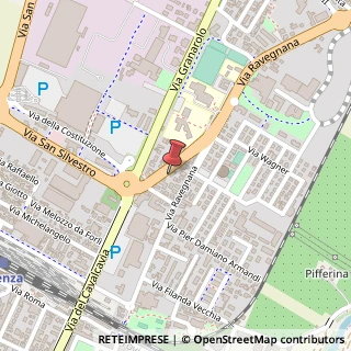 Mappa Via Gatti, 33, 48018 Faenza, Ravenna (Emilia Romagna)