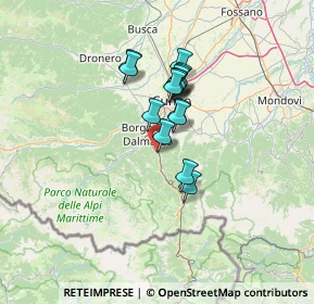 Mappa Via Umberto I, 12017 Robilante CN, Italia (9.64267)