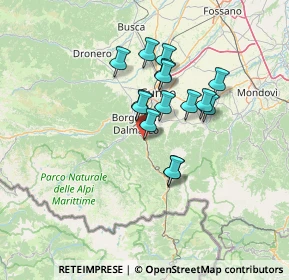 Mappa Via Umberto I, 12017 Robilante CN, Italia (10.53267)