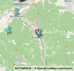 Mappa Via Umberto I, 12017 Robilante CN, Italia (3.646)