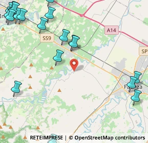 Mappa SP 66, 48018 Faenza RA (6.651)