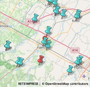 Mappa Via Raffaele Frontali, 48018 Faenza RA, Italia (10.798)