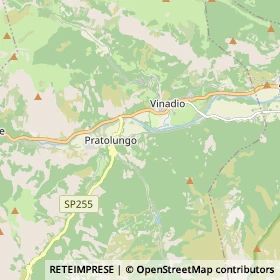 Mappa Vinadio