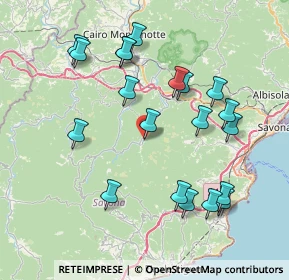 Mappa 17045 Mallare SV, Italia (8.2015)