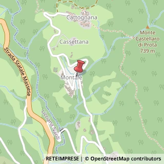Mappa Via Montale,  3, 41050 Comano, Massa-Carrara (Toscana)