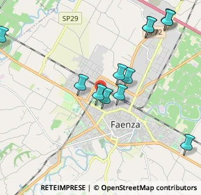 Mappa Via Antonio Morri, 48018 Faenza RA, Italia (2.36154)