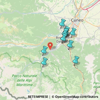 Mappa Via Francesco Saverio Correra, 12010 Valdieri CN, Italia (6.59)