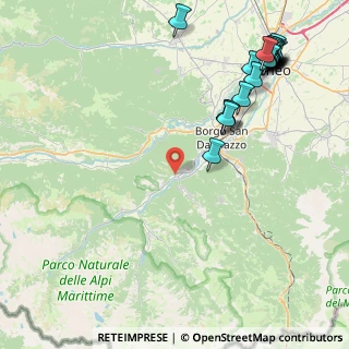 Mappa Via Francesco Saverio Correra, 12010 Valdieri CN, Italia (11.546)