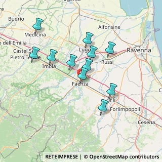 Mappa Via del Cavalcavia, 48018 Faenza RA, Italia (13.39636)