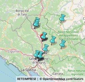 Mappa 54028 Villafranca in Lunigiana MS, Italia (11.04438)