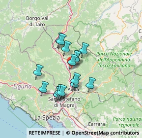 Mappa 54028 Villafranca in Lunigiana MS, Italia (10.47)