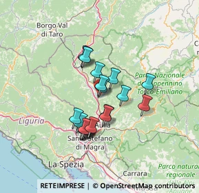 Mappa 54028 Villafranca in Lunigiana MS, Italia (10.691)