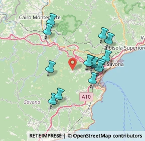 Mappa Via Bossolo, 17047 Quiliano SV, Italia (6.68214)