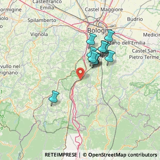 Mappa Via Gardeletta, 40043 Marzabotto BO, Italia (11.88167)