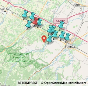 Mappa Via Morandina, 48014 Castel Bolognese RA, Italia (6.05)