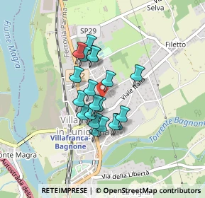 Mappa Viale Lunigiana, 54028 Villafranca in Lunigiana MS, Italia (0.314)