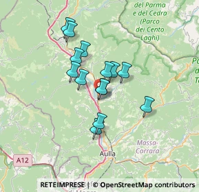 Mappa Viale Lunigiana, 54028 Villafranca in Lunigiana MS, Italia (5.15786)