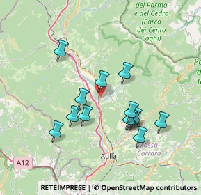 Mappa Viale Lunigiana, 54028 Villafranca in Lunigiana MS, Italia (6.71)