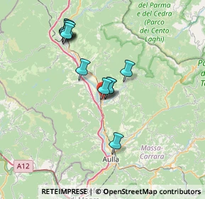 Mappa Viale Lunigiana, 54028 Villafranca in Lunigiana MS, Italia (6.85583)