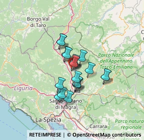 Mappa Viale Lunigiana, 54028 Villafranca in Lunigiana MS, Italia (8.97684)