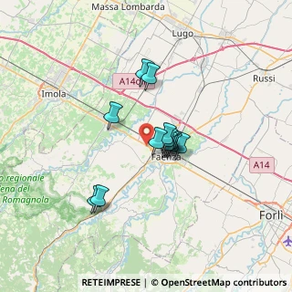 Mappa Via Emilia Ponente, 48018 Faenza RA, Italia (4.61462)