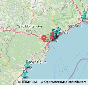 Mappa 17047 Quiliano SV, Italia (12.61909)