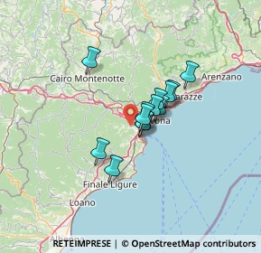 Mappa 17047 Quiliano SV, Italia (8.26154)