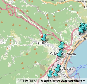 Mappa Piazza della Costituzione, 17047 Quiliano SV, Italia (2.84636)