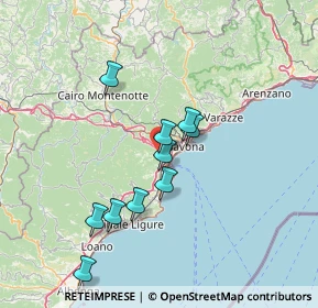 Mappa Piazza della Costituzione, 17047 Quiliano SV, Italia (17.05667)