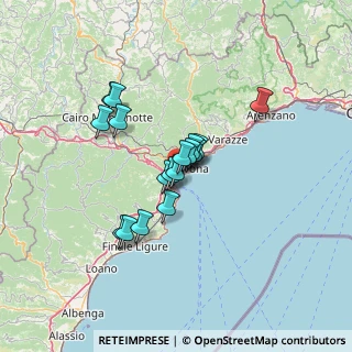 Mappa Via Fratelli Grondona, 17100 Savona SV, Italia (10.07529)
