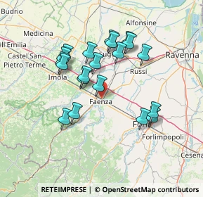 Mappa 48018 Faenza RA, Italia (13.114)