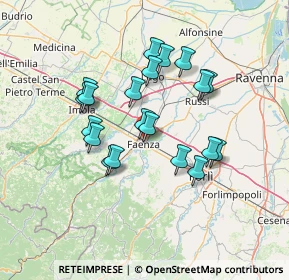 Mappa 48018 Faenza RA, Italia (12.275)
