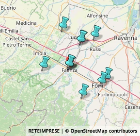 Mappa 48018 Faenza RA, Italia (10.85545)
