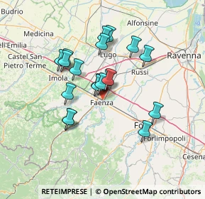 Mappa 48018 Faenza RA, Italia (11.65263)