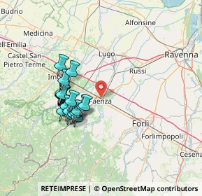 Mappa 48018 Faenza RA, Italia (12.545)