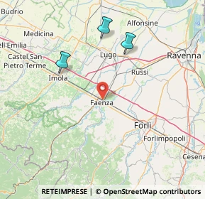 Mappa 48018 Faenza RA, Italia (53.79813)