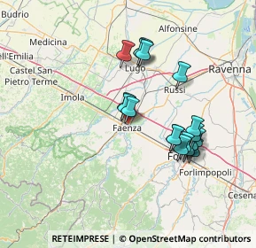 Mappa 48018 Faenza RA, Italia (12.97)