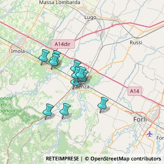 Mappa 48018 Faenza RA, Italia (5.44273)