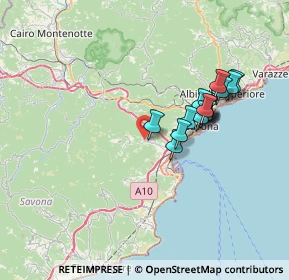 Mappa Via Viarzo, 17047 Quiliano SV, Italia (6.20313)