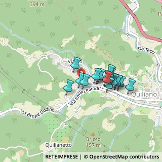 Mappa Via Viarzo, 17047 Quiliano SV, Italia (0.33333)