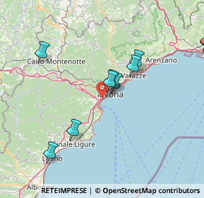 Mappa Piazzale Amburgo, 17045 Savona SV, Italia (23.56667)