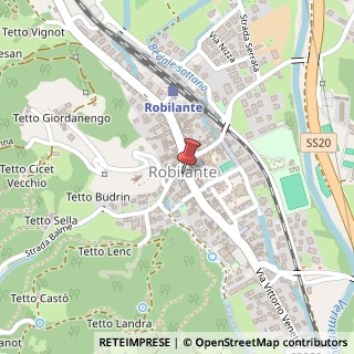 Mappa Via V.Veneto, 7, 12017 Robilante, Cuneo (Piemonte)